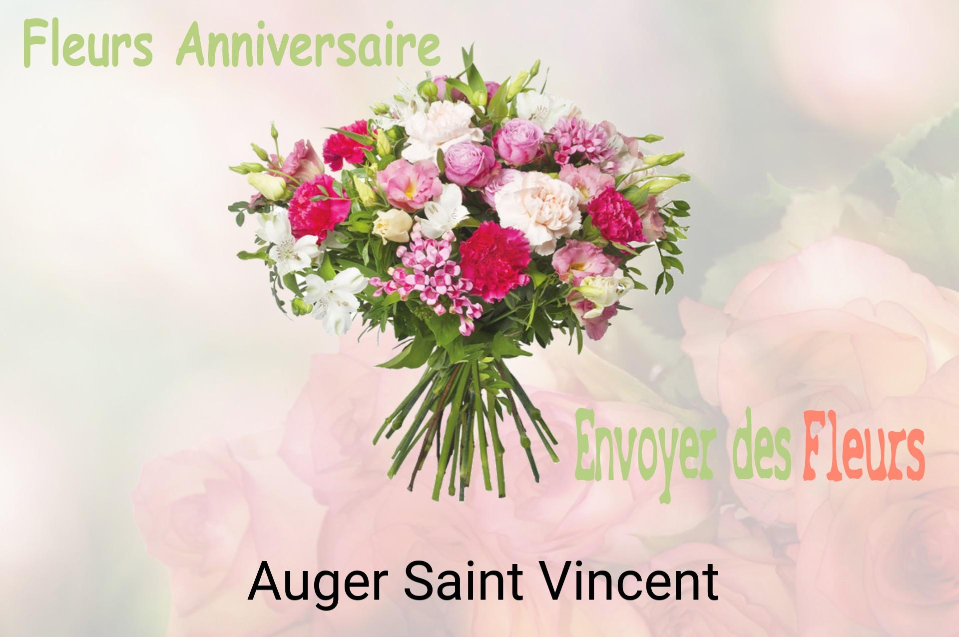 Bouquet de fleurs d’anniversaire livré à Auger-Saint-Vincent